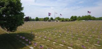 RI Veterans cemetery